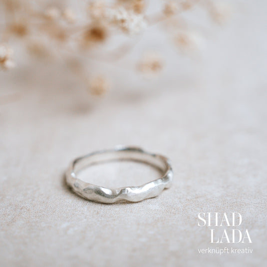 Ring SILVER FLOW aus Silber (Größe 53)