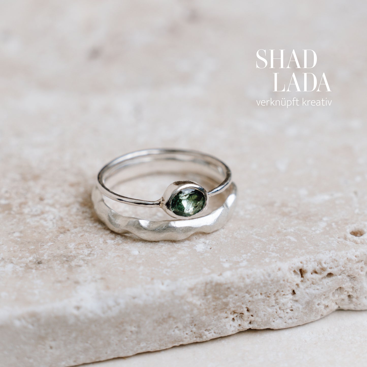 Ring SILVER FLOW aus Silber (Größe 53)
