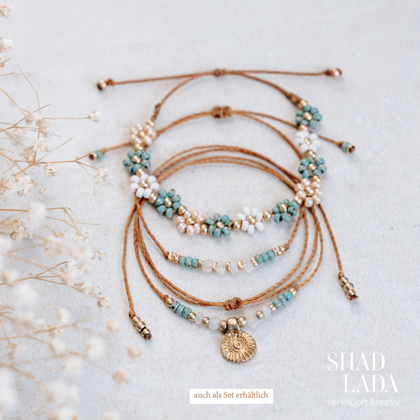 Kette MOONSTONE & SUN