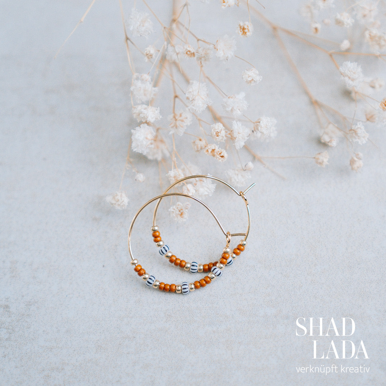 Ohrringe BEADS & STRIPES