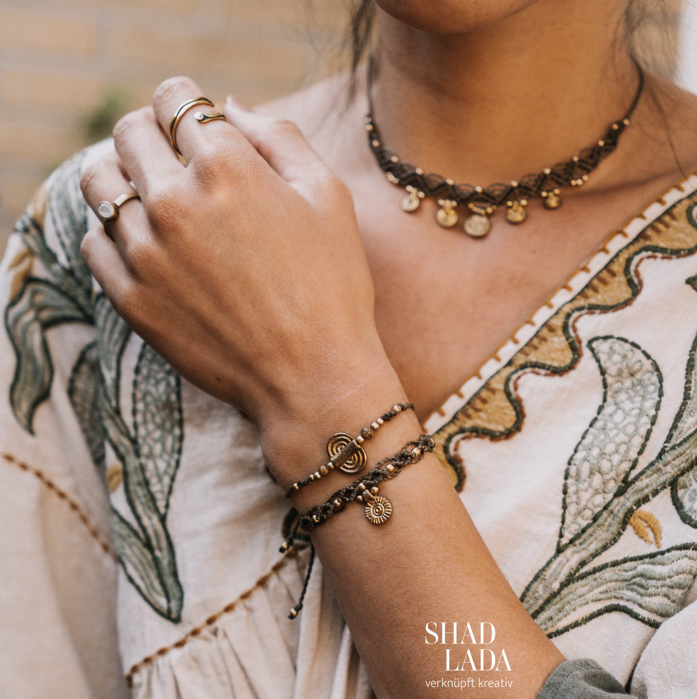 handgemachtes Makramee Armband