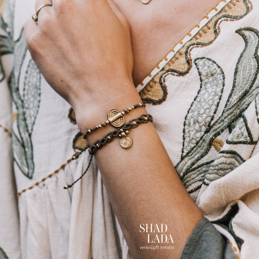Shadlada Armband Mikromakramee