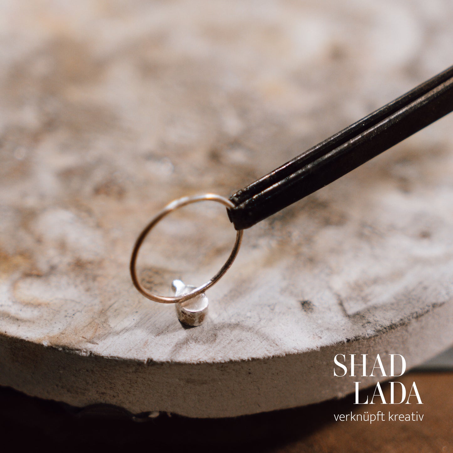 Ring SILVER KHAKI aus Silber mit Turmalin (Größe 53)