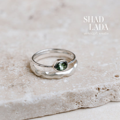 Ring SILVER FLOW aus Silber (Größe 53)