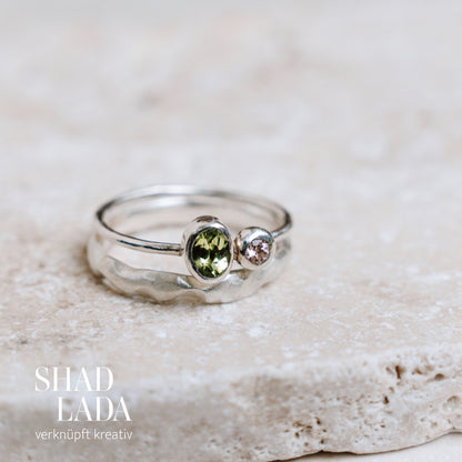 Ring SILVER FLOW aus Silber (Größe 53)