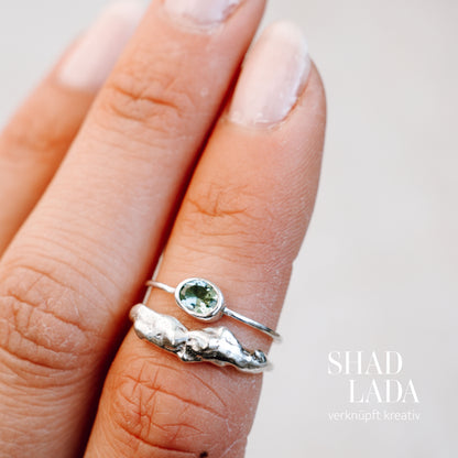 Ring ORGANIC SILVER aus Silber (Größe 50)
