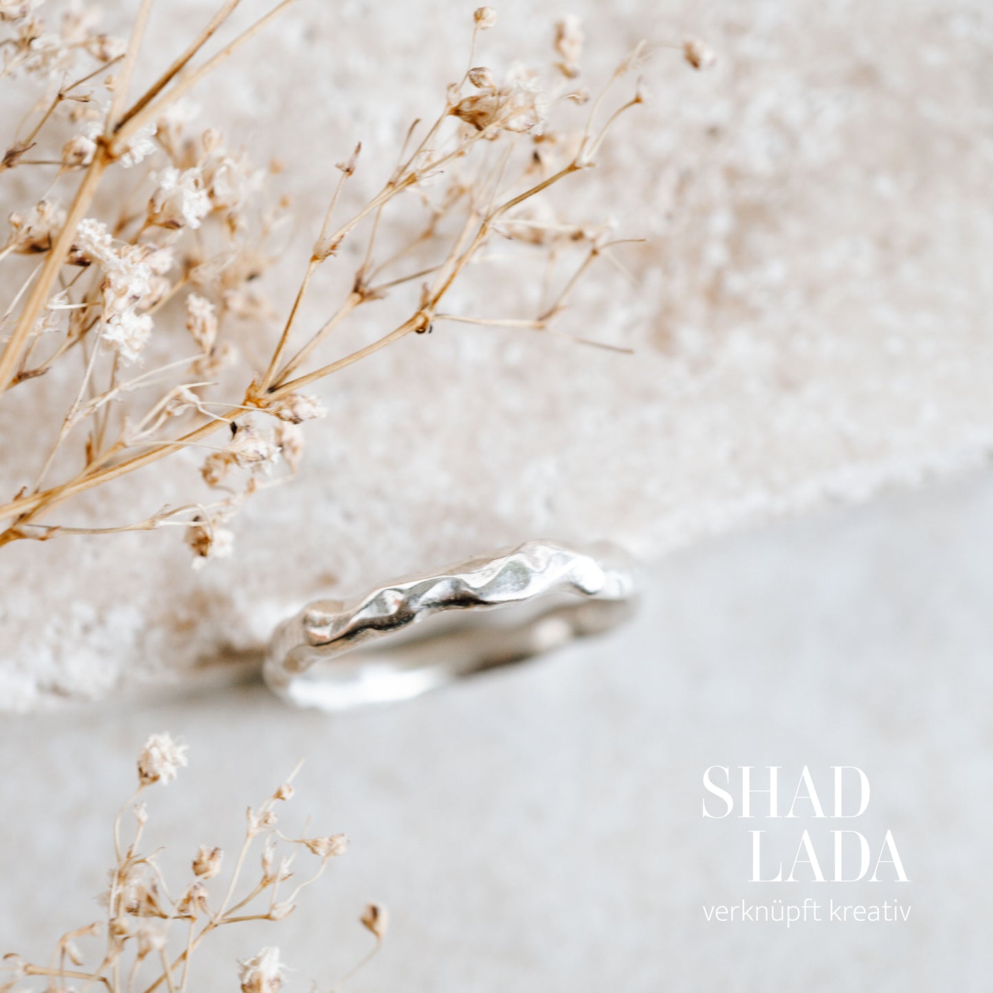 Ring SILVER FLOW aus Silber (Größe 53)