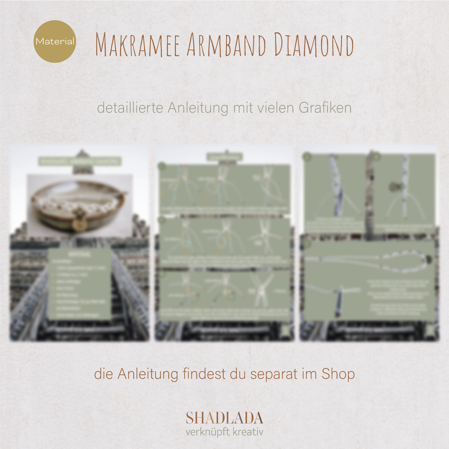 Material für das Armband DIAMOND