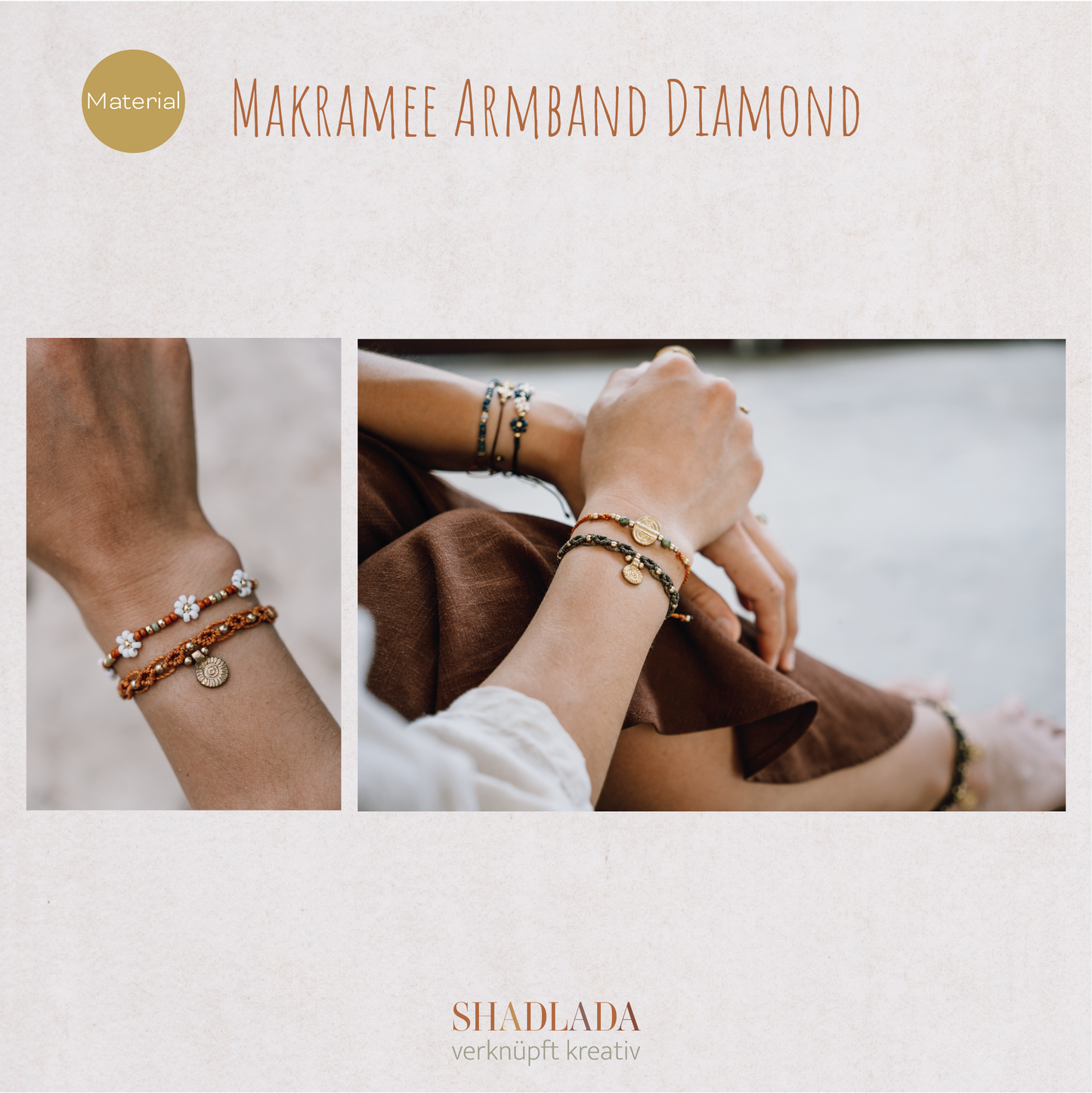 Material für das Armband DIAMOND