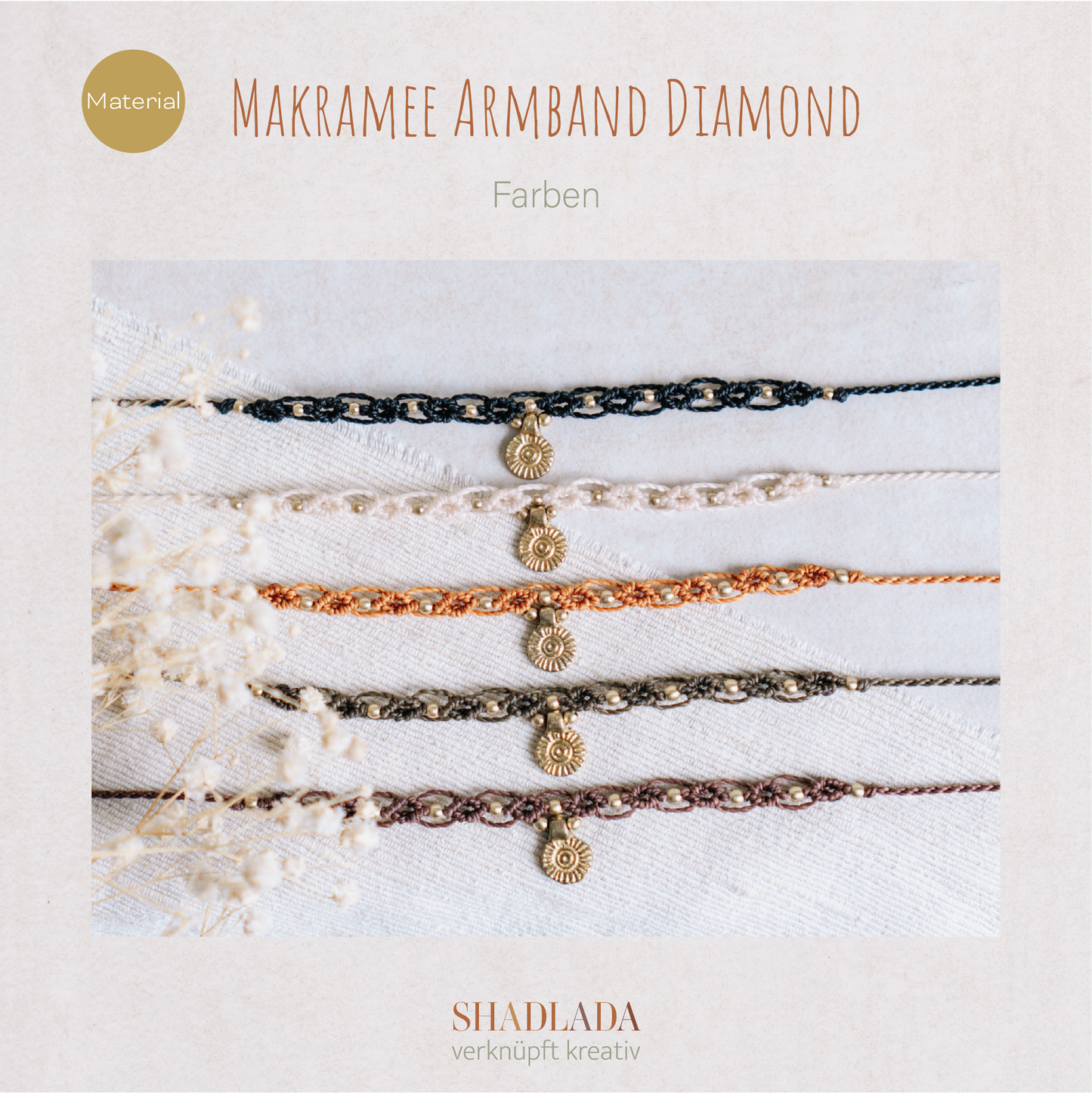 Material für das Armband DIAMOND