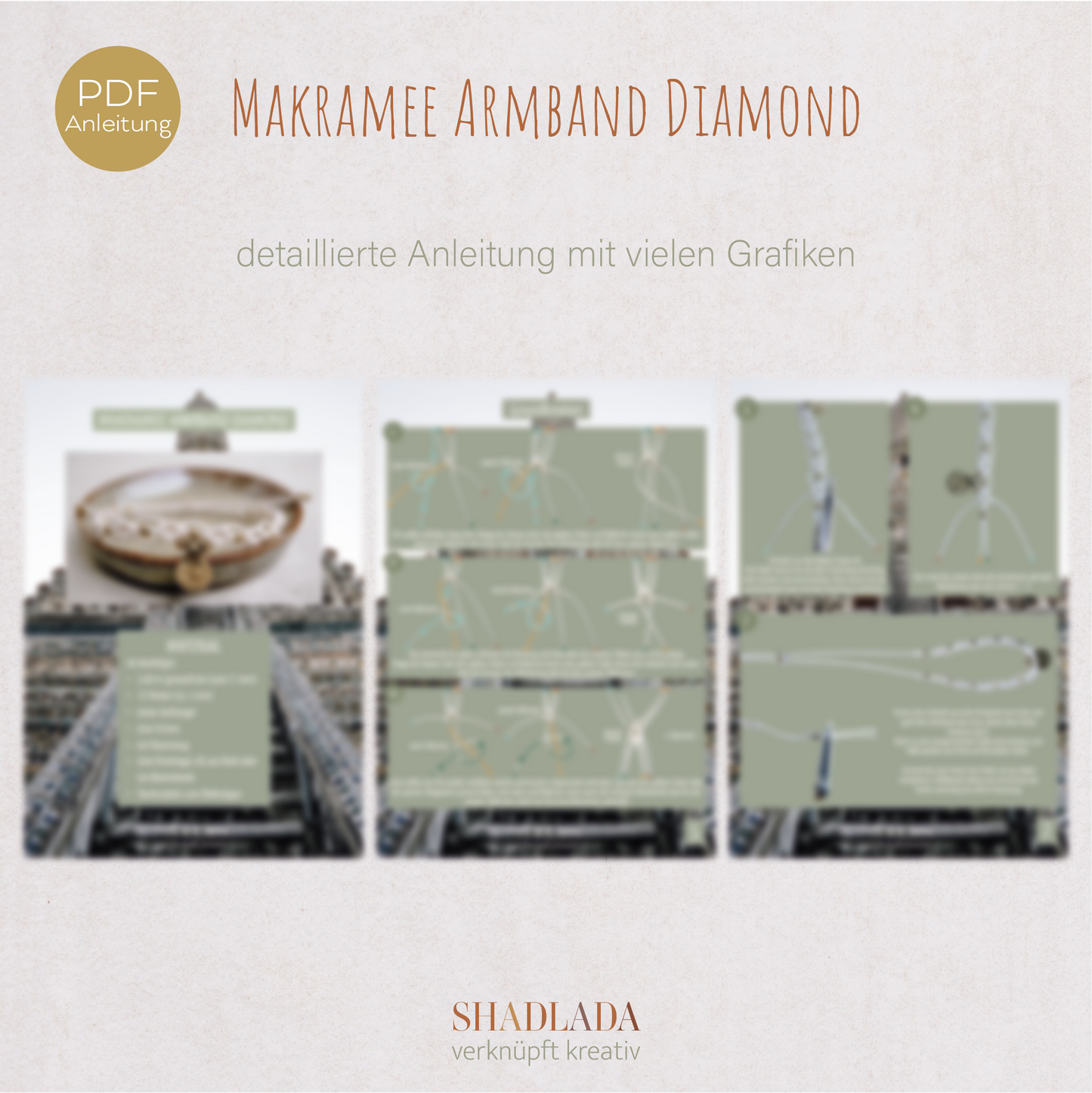 PDF Anleitung Armband DIAMOND
