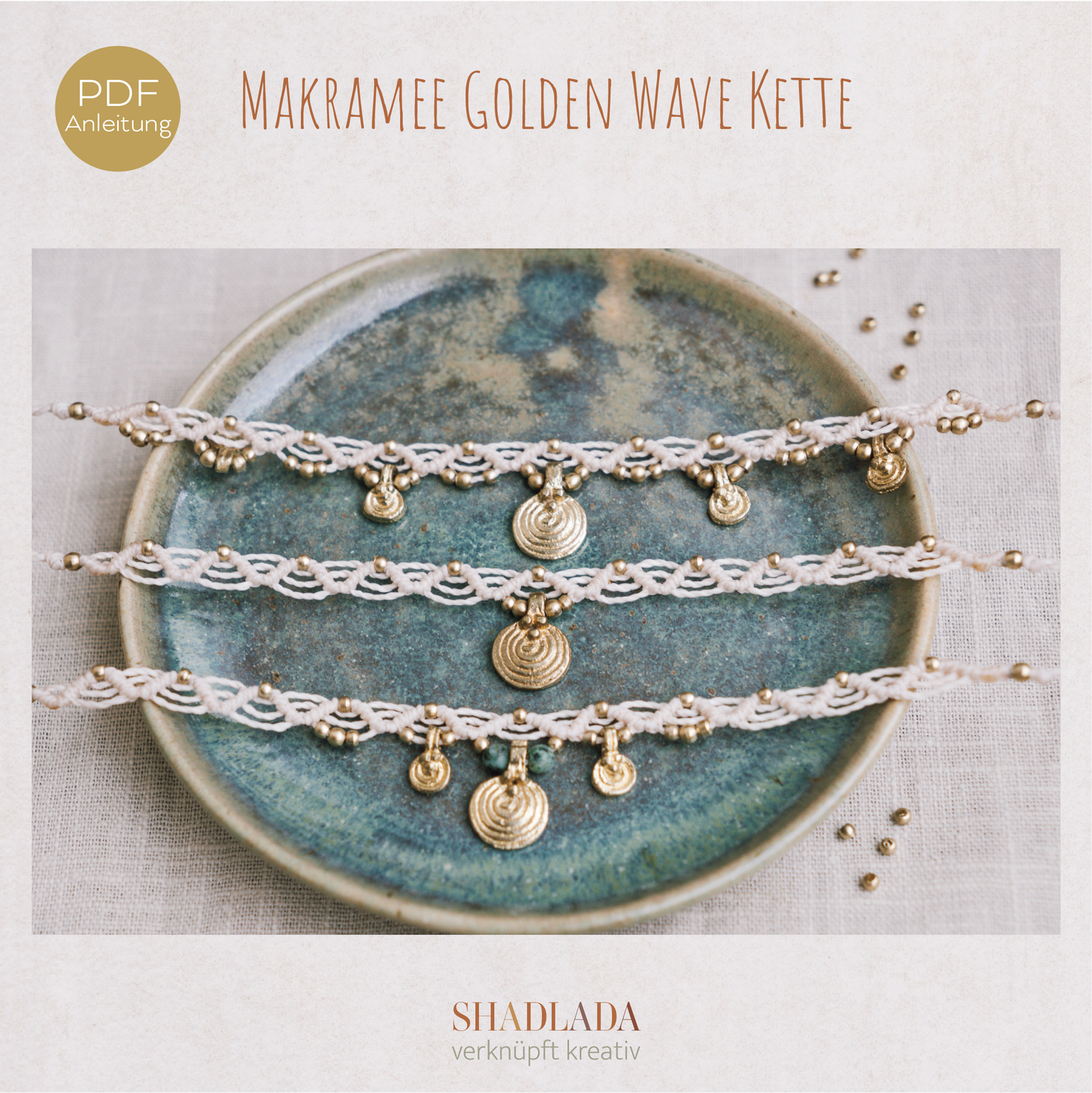 PDF Anleitung Kette GOLDEN WAVE