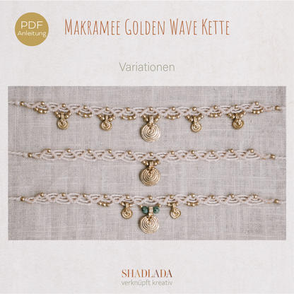 PDF Anleitung Kette GOLDEN WAVE