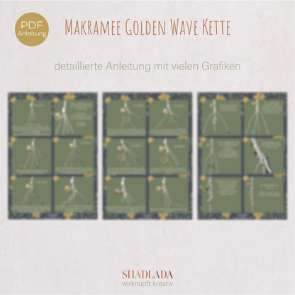 PDF Anleitung Kette GOLDEN WAVE