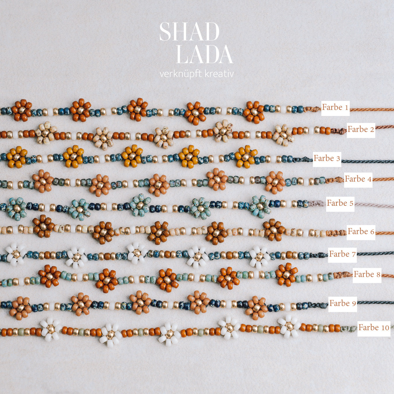 Armband FLOWER POWER